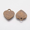 Tibetan Style Alloy Stamping Blank Tag Charms MLF10989Y-NF-2
