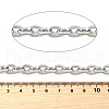 304 Stainless Steel Textured Cable Chains CHS-C018-05P-3