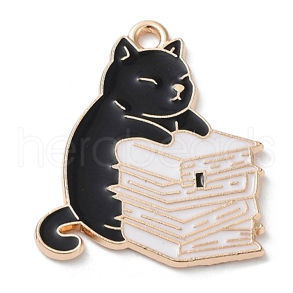 Alloy Enamel Pendants ENAM-A146-04KCG-01-1