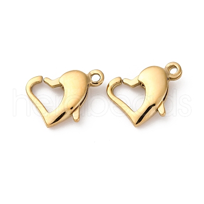 304 Stainless Steel Clasps STAS-L022-518G-1