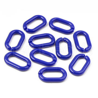 Opaque Acrylic Linking Rings OACR-S038-004B-B04-1