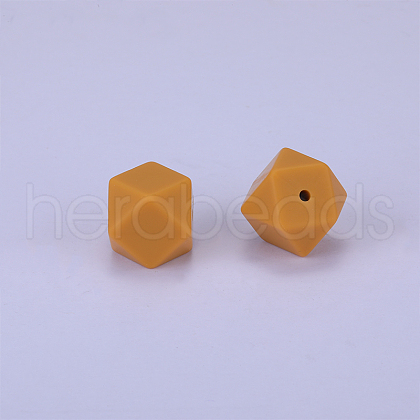 Hexagonal Silicone Beads SI-JX0020A-36-1