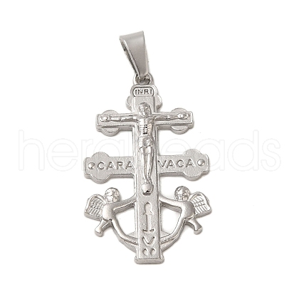 Non-Tarnish 304 Stainless Steel Pendants STAS-C103-33P-1