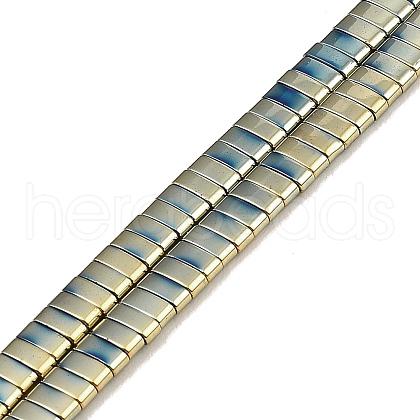 Electroplated Non-magnetic Synthetic Hematite Beads Strands G-G089-A02-18-1