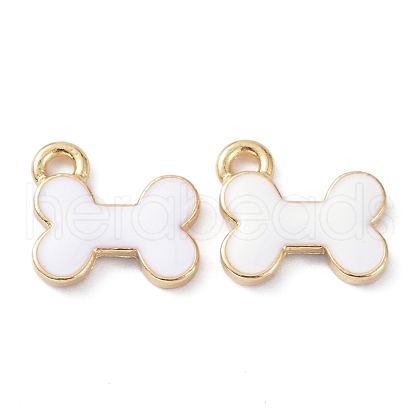 Bone Alloy Enamel Pendants ENAM-B045-02LG-04-1