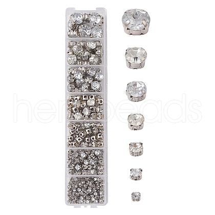 7 Style Square Sew on Rhinestone GACR-YW0001-03-1