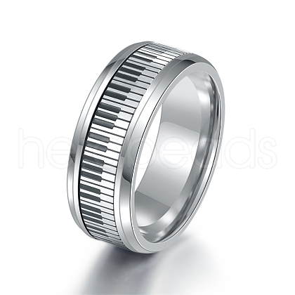 Titanium Steel Rings PW-WG52308-04-1