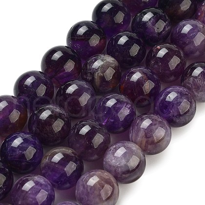 Natural Amethyst Beads Strands G-C152-01B-1
