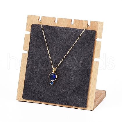 Bamboo Necklace Display Stand NDIS-E022-05A-1