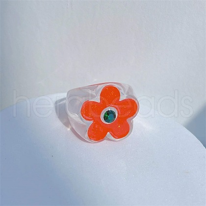 Resin Finger Rings for Women FS-WG0F165-03-1