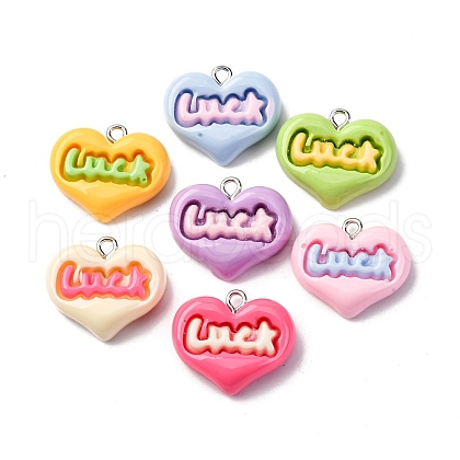 Resin Pendants CRES-U007-02P-1