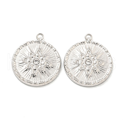 304 Stainless Steel Pendants STAS-L278-024P-1