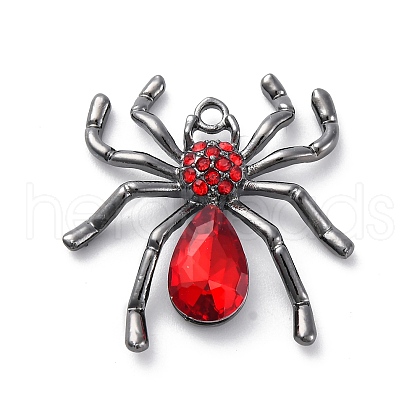 Gothic Rack Plating Alloy Pendants PALLOY-V002-16B-02-1