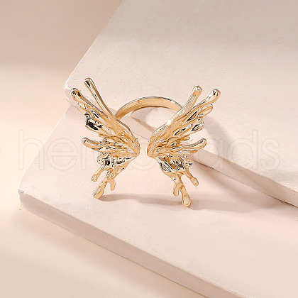 Zinc Alloy Adjustable Cuff Open Rings for Women FS-WGB1EE5-01-1