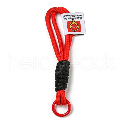 Polyester Keychains AJEW-Z019-02B-1