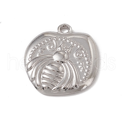 Non-Tarnish 304 Stainless Steel Pendants STAS-P316-03P-1