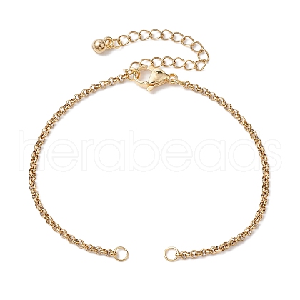 304 Stainless Steel Slider Bracelet Makings AJEW-JB01279-02-1