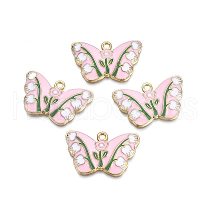 Alloy Enamel Pendants ENAM-N055-112C-1