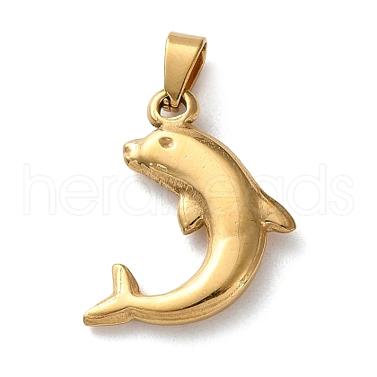 201 Stainless Steel Pendants STAS-U053-14G-1