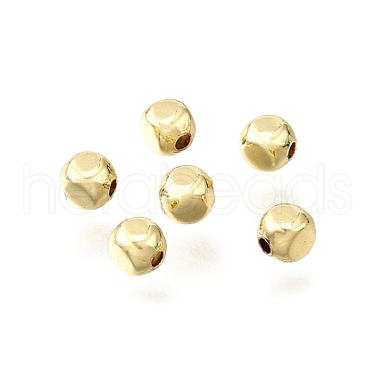 Brass Beads KK-V011-08G-1