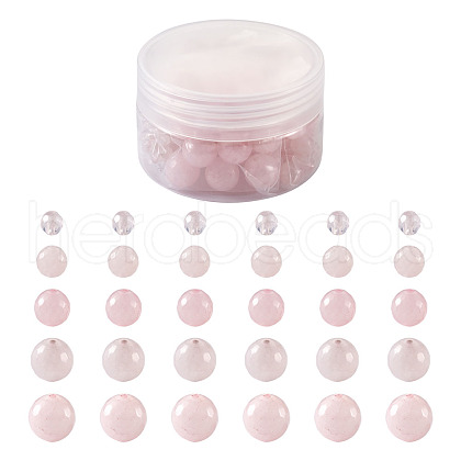 Natural Rose Quartz Beads G-TA0001-15-1