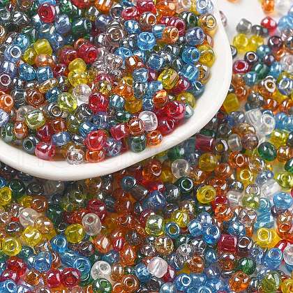 Glass Seed Beads SEED-A006-4mm-M-1