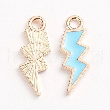 Alloy Enamel Pendants ENAM-TAC0001-22I-1