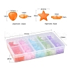 175Pcs 10 Style Imitation Jelly Acrylic Beads MACR-YW0001-80-3