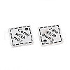 Tibetan Style Alloy Charms TIBE-N013-01AS-2