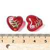 Handmade Transparent Lampwork Beads BLOW-D300-07B-4