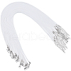 SOFPLATE 50Pcs Waxed Imitation Leather Cord Necklace Makings MAK-SP0001-04A-1