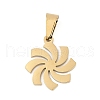 304 Stainless Steel Pendants STAS-H453-15G-1