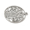 304 Stainless Steel Pendants STAS-V016-14P-2