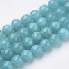 Natural Quartz Beads Strands G-S150-48-8mm-1-1