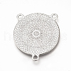 Tibetan Style Alloy Chandelier Components Links Settings TIBE-S200-02AS-LF-2