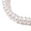 Transparent Spray Painted Glass Beaded Bracelets for Children BJEW-JB11756-3