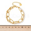 304 Stainless Steel Multi-strand Bracelets BJEW-C104-02G-3