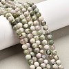Natural Peace Jade Beads Strands G-S259-25-6mm-1
