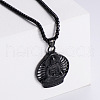 316L Surgical Stainless Steel Fashionable Punk Hip-hop Pendant Necklace OH2094-3-1