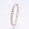304 Stainless Steel Bangles BJEW-P223-15-2