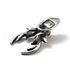 304 Stainless Steel Pendants STAS-E058-02AS-3