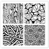 Silicone Clay Texture Mat AJEW-WH0447-027-8