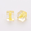 Transparent Acrylic Beads TACR-S154-12A-81-2