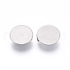 304 Stainless Steel Brooch Cabochon Settings STAS-E547-08J-P-1