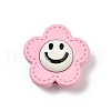 Spray Painted Alloy Beads PALLOY-S038-14D-1