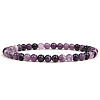 Natural stone bead bracelet men European and American retro simple versatile elastic rope. KG3069-38-1