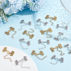 Zinc Alloy Chandelier Components Links PALLOY-GO00039-4