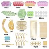 SUNNYCLUE DIY Flower Dangle Earring Making Kits DIY-SC0001-37-2