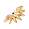 304 Stainless Steel Pendants STAS-P383-07G-2