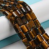 Natural Tiger Eye Beads Strands G-M420-E05-03-2